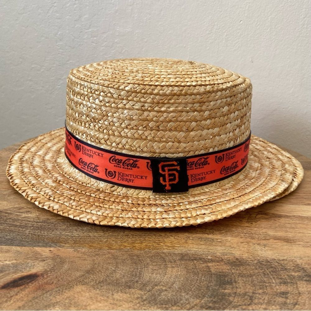 SF Giants MLB x Coca-Cola Kentucky Derby Straw Hat
